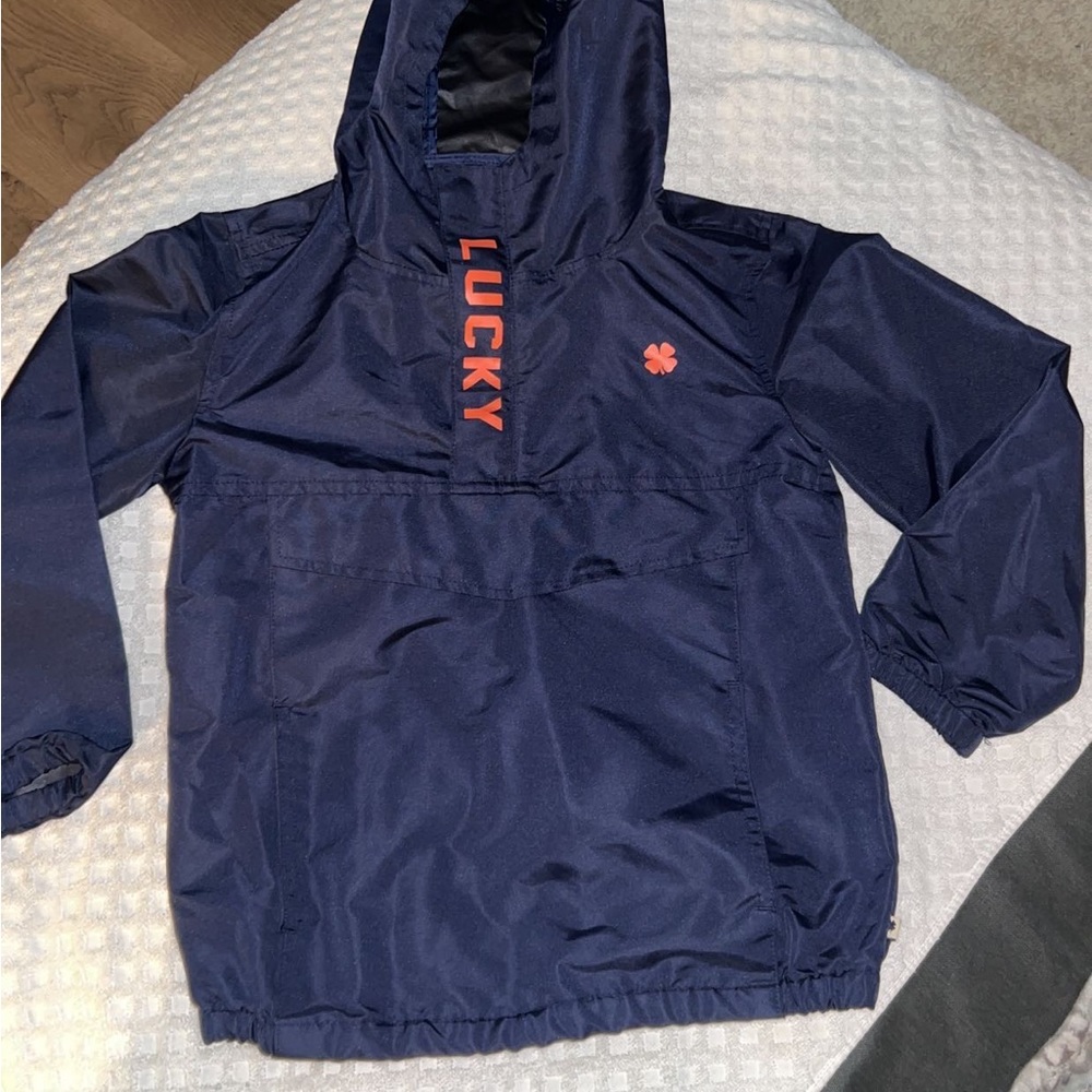 Excellent condition Kids Lucky 🍀 Brand windbreaker/rain coat 🍀 NWOT